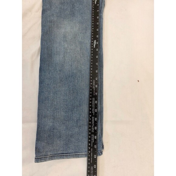 Lee Mens Jeans 29x30 Blue Faded Extreme Motion Straight Fit Tapered Leg Denim - Picture 8 of 9